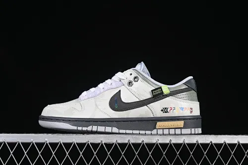 All Categories Nk SB Dunk Series Nk SB Dunk Low Low-top Sneakers Nk Dunk Retro "Grey Fog" Panda Prank Go to Tibet Heart of the Wilderness Gray Black Low-top Casual Sneakers DD1391-103
